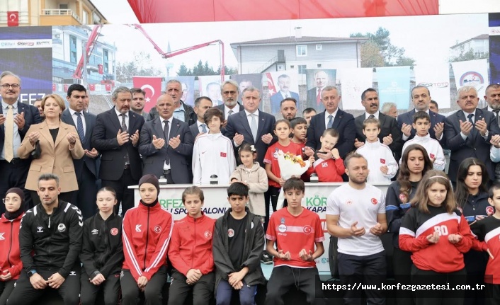 Körfez Kapalı Spor Salonu’nun Temeli Atıldı