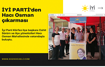 İYİ PARTİ'den Hacı Osman çıkarması