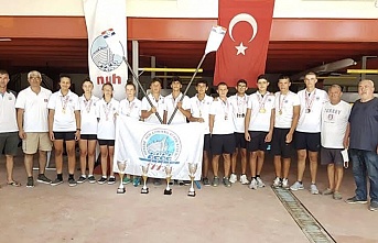 Hereke Nuh Çimento Kürek takımı Türkiye şampiyonu