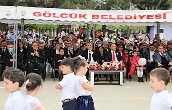 23 NİSAN COŞKUSU GÖLCÜKLÜ ÖĞRENCİLERİN GÖSTERİLERİYLE RENKLENDİ   