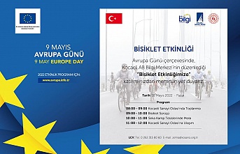 Avrupa Günü Bisiklet Etkinliği düzenleniyor