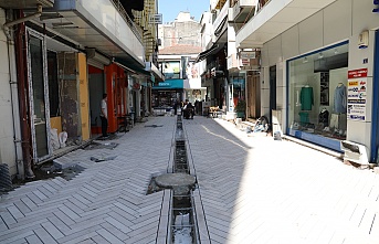 Fethiye Caddesi Dar Sokak  yeni modern görüntüsüne yaklaşıyor