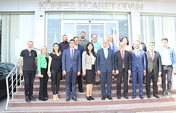 İYİ PARTİ GENEL BAŞKAN YARDIMCISI KÖRFEZ TİCARET ODASI ZİYARETİ