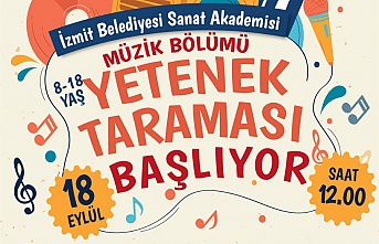 İzmit Belediyesi Sanat Akademisinde yetenek taraması başlıyor