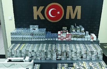 3109 paket gümrük kaçağı sigara ele geçirildi