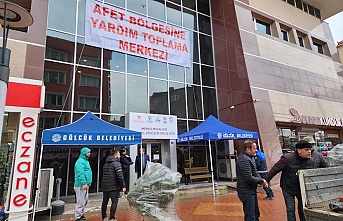 GÖLCÜK BELEDİYESİ DEPREM BÖLGESİ İÇİN YARDIM KAMPANYASI BAŞLATTI