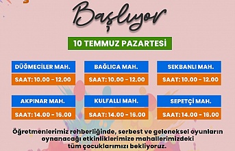 İzmit Belediyesi, mahallelerde çocuk etkinliklerine başlıyor