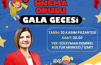 İzmit Belediyesi, Çocuk Sinema Okulu 20 Kasım’da gala yapacak