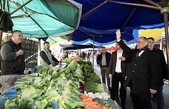 Başkan Söğüt’ten, Perşembe Pazarı ziyareti