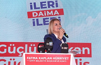 Başkan Fatma Kaplan Hürriyet, projelerini anlattı