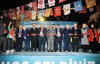 Söğüt’den; Yeniyalı’da miting gibi seçim irtibat ofisi açılışı