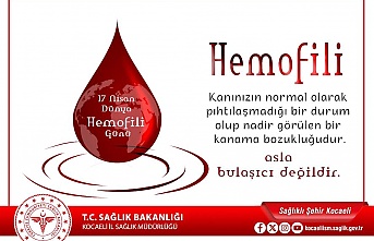 Hemofili hastalığının, ağır kanama bozuklukları arasında en sık karşılaşılanı