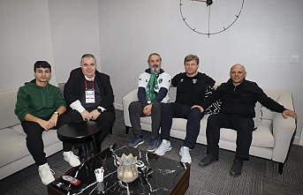 Kocaelispor Başkan Söğüt'ü Brunga Tesisleri'nde Karşıladı