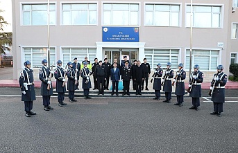 VALİ İLHAMİ AKTAŞ, İL JANDARMA KOMUTANLIĞINI, ZİYARET ETTİ