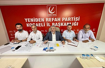 Yeniden Refah Partisi Kocaeli İl Yönetimi Gündemi Değerlendirdi