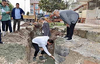 Başkan Söğüt Mimar Sinan Mahallesi’nde Altyapı Çalışmalarını İnceledi