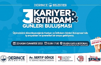 Derince’de Kariyer ve İstihdam Buluşması 22 Kasım’da Gerçekleşiyor