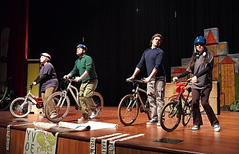 İki Teker Bir Rüya” Sahneye Çıktı