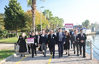 Körfez’de “Kadına Şiddete Hayır” Mesajı