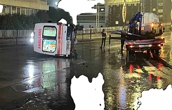 İzmit’te, Ambulans Kazası: 6 Yaralı