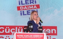 Başkan Fatma Kaplan Hürriyet, projelerini anlattı