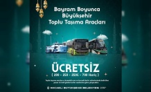Kocaeli'de, Bayram boyunca, Büyükşehir Toplu Taşıma Araçları ücretsizdir