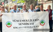EMEKLİLER ,TALEPLERİNİ, YÜKSELTTİ