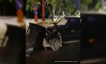 DERİNCE'DE ARAÇLAR ÇARPIŞTI:2 YARALI!