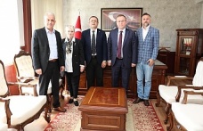 Başkan Sertif Gökçe’den, Kaymakam Demirelli’ye Ziyaret