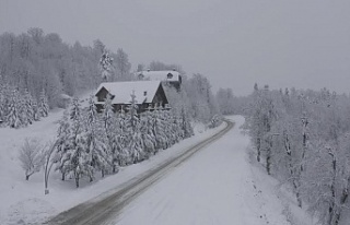 Kartepe kış masalı gibi