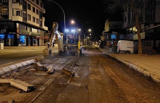 Körfez Akşemsettin Caddesi asfaltlandı