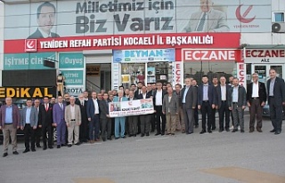 PAZAR GÜNÜ FATİH ERBAKAN KOCAELİ’ DE OLACAK.