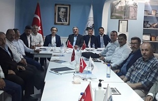 Kocaeli Erzurumlular Vakfı yönetimine tebrik ziyaretleri...
