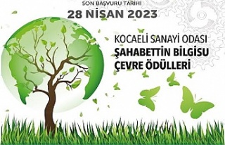 KSO Şahabettin Bilgisu Çevre Ödülleri’ne başvurular...