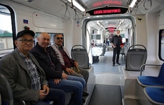 Kuruçeşme tramvay hattında seferler başladı