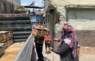 GÖLCÜK BELEDİYESİ, DEPREM BÖLGESİNDE YARDIMLARINI...