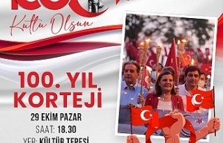 İzmit’te binler 100. Yıl Cumhuriyet Kortejinde...