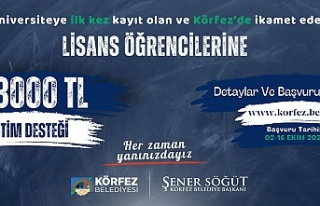 Körfez’de ‘eğitim desteği’ başvuruları...