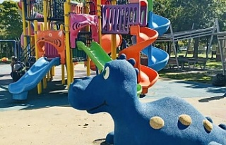 Körfez’de parklar, hayvan figürleriyle renkleniyor