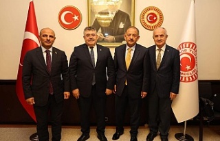 Başkan Söğüt, Bakan Özhaseki ile görüştü