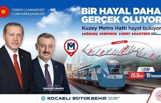 Kuzey Metro hattında, devir protokolü imzalandı