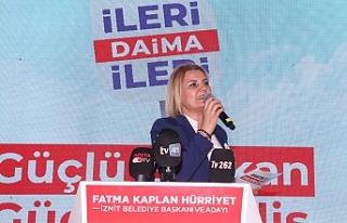 Başkan Fatma Kaplan Hürriyet, projelerini anlattı