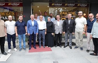Başkan Büyükakın, İnönü Caddesi Esnafıyla...