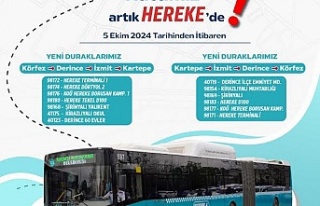 Büyükşehir Belediyesi 41K Hattına Hereke Güzergahı...
