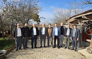 Başkan Söğüt, köylerin sorunlarını, dinleyerek...