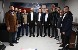 BAŞKAN GÖKÇE, MHP VE YRP İLÇE TEŞKİLATLARINA,...