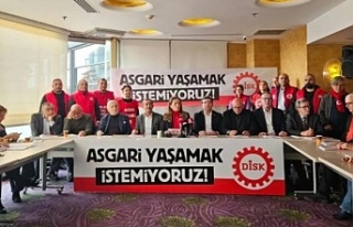 DİSK Genel Başkanı Çerkezoğlu: Asgari Ücretin,...