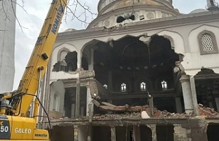 KÖRFEZ, MEHMET AKİF ERSOY CAMİİ, YIKIMI BAŞLADI