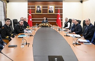 Vali İlhami Aktaş, Huzur ve Güven, Toplantısında...