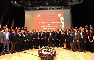 İSTİKLAL MARŞI'NIN 104. YILI KÖRFEZ'DE...